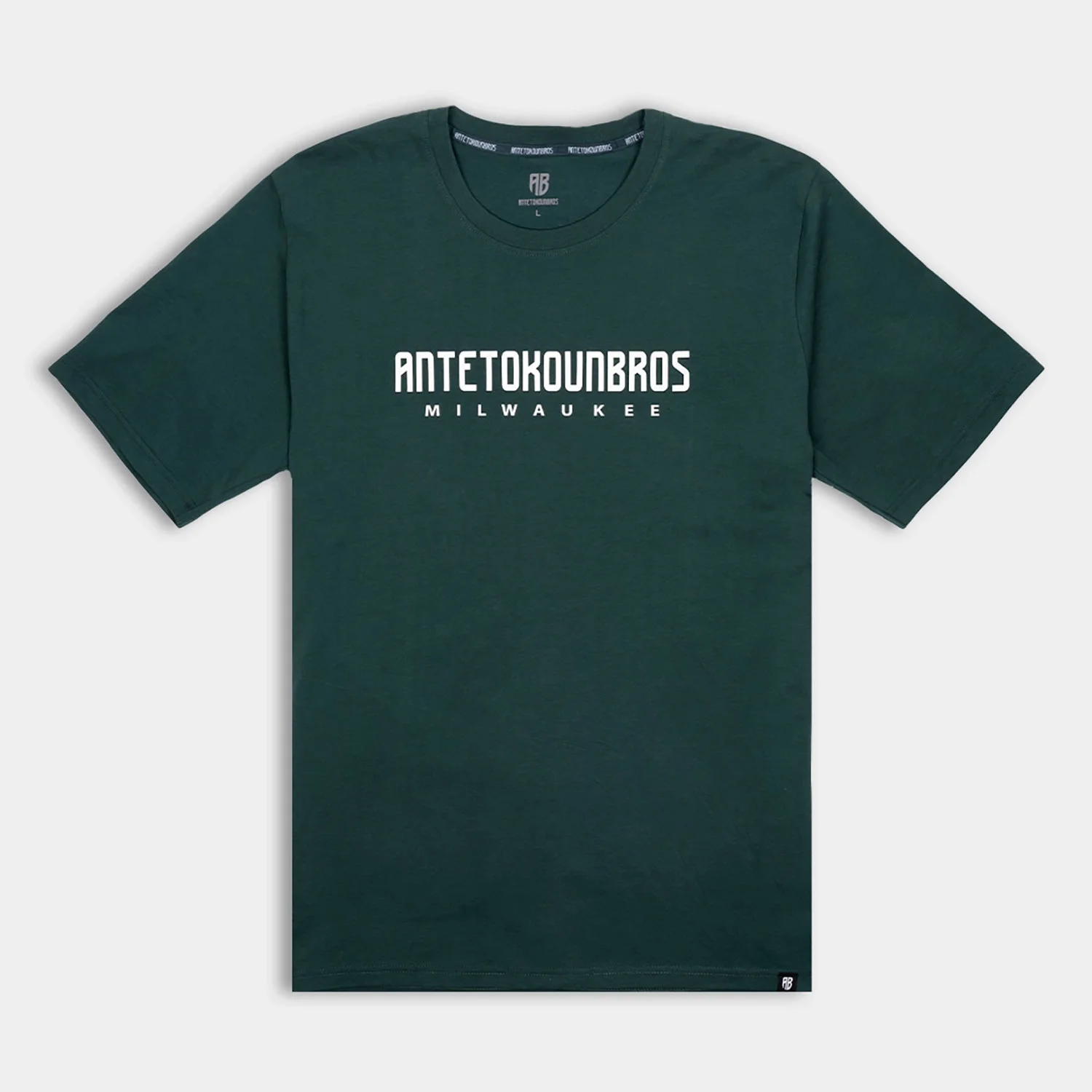 Φωτογραφία προϊόντος: AntetokounBros Location T Shirt Mke - Green/White