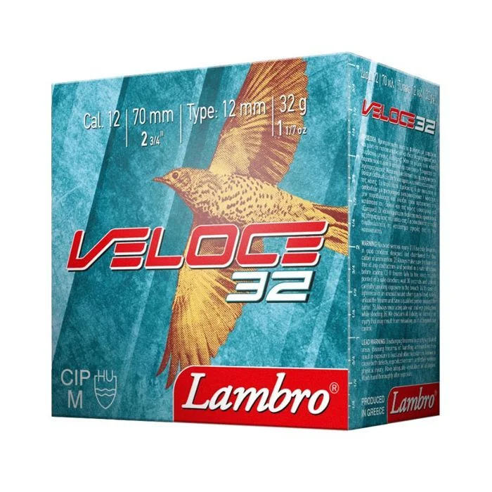 Φωτογραφία προϊόντος: Φυσίγγια LAMBRO VELOCE 32