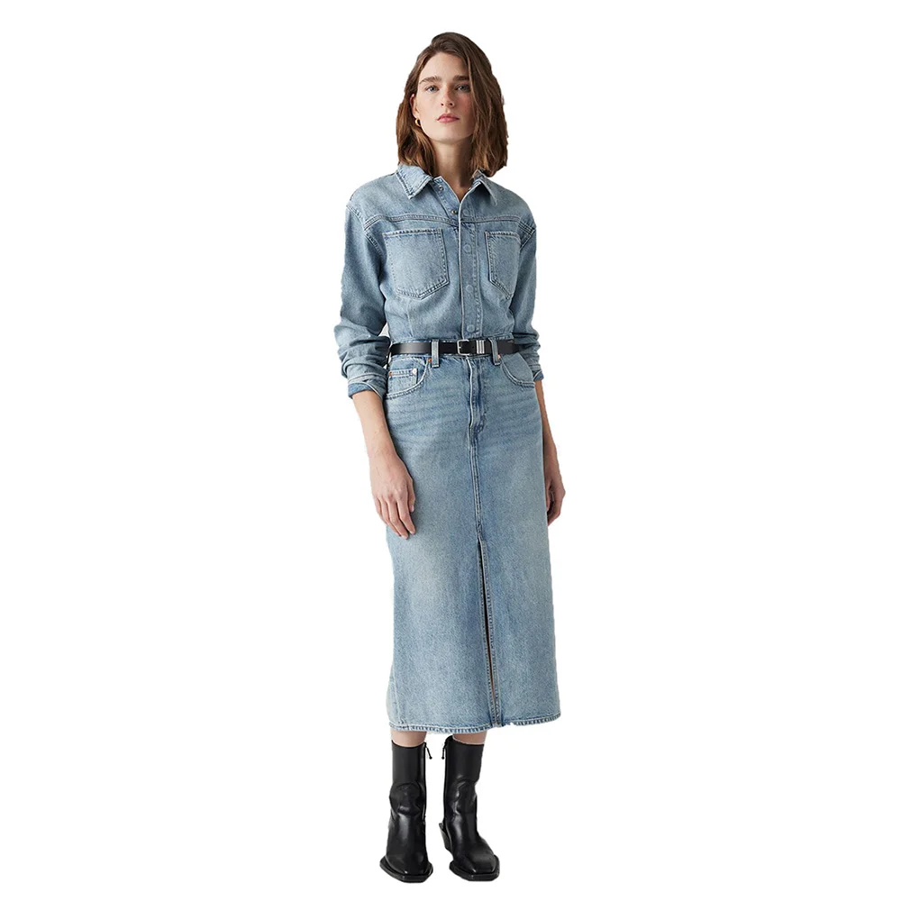 Φωτογραφία προϊόντος: Levis Levi's® Western Denim Midi Dress Feeling