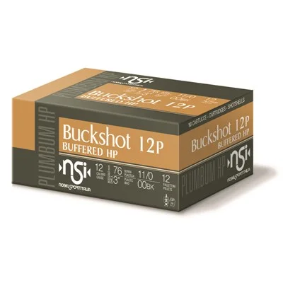 Φωτογραφία προϊόντος: NOBELSPORT BUFFERED BUCKSHOT 12-βολο HP 12/76/4