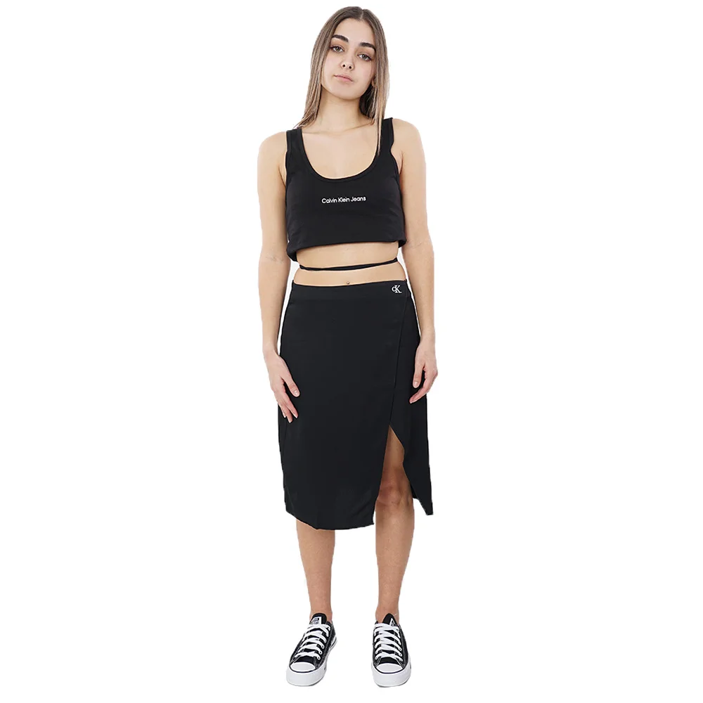 Φωτογραφία προϊόντος: Calvin Klein Tie Detail Midi Skirt