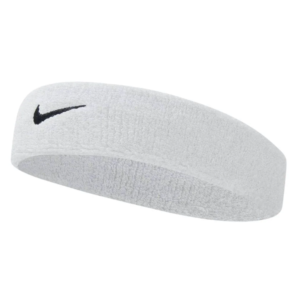 Φωτογραφία προϊόντος: N.NN.07-101 - NIKE SWOOSH HEADBAND WHITE / BLACK Color