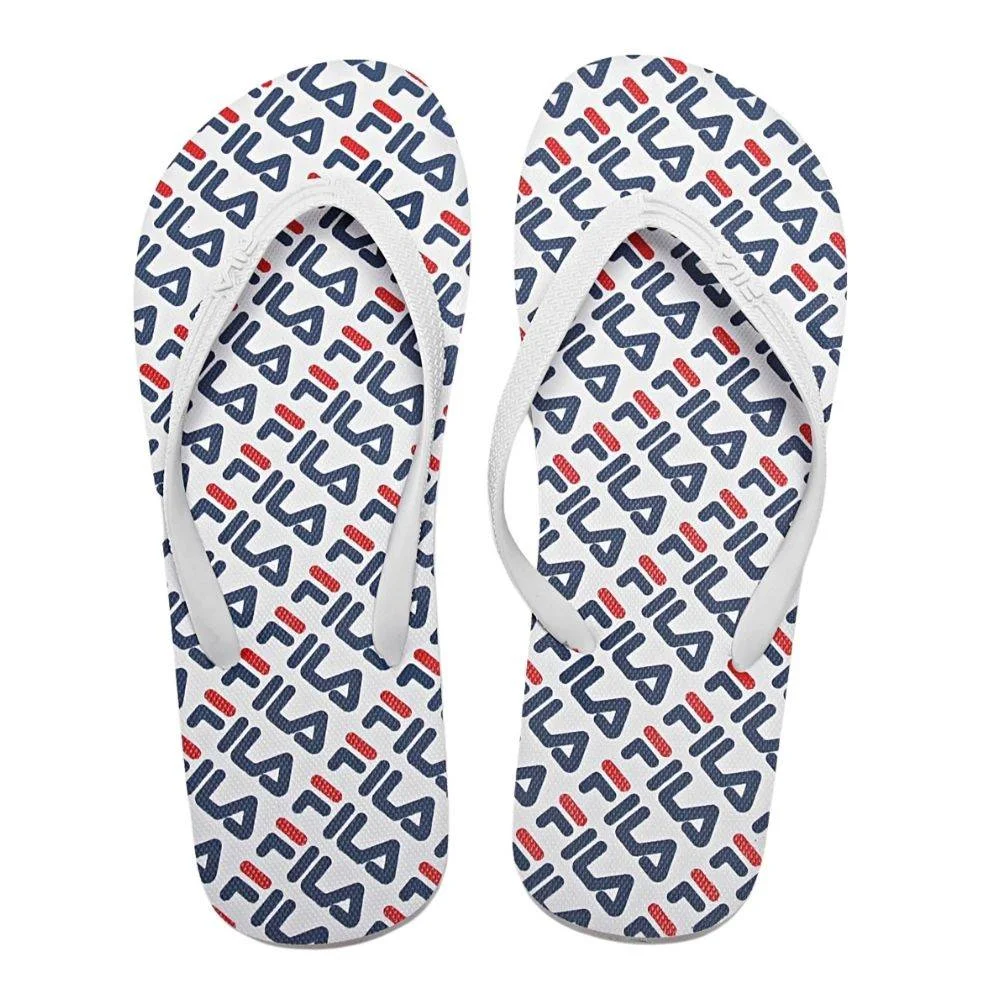 Φωτογραφία προϊόντος: FFM0029-10004 - FILA ROY MENS FLIP-FLOPS WHITE / NAVY / RED Color