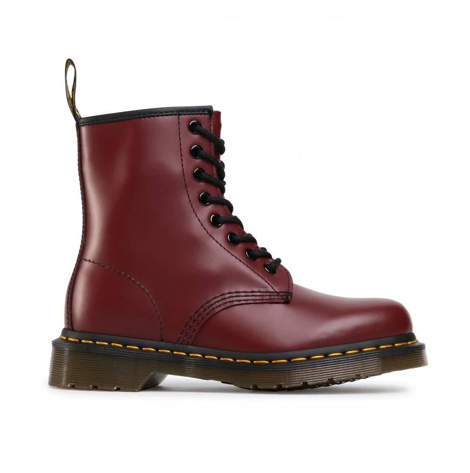 Φωτογραφία προϊόντος: 11822600-1460 - DR. MARTENS LEATHER LACED BOOT CHERRY RED Color