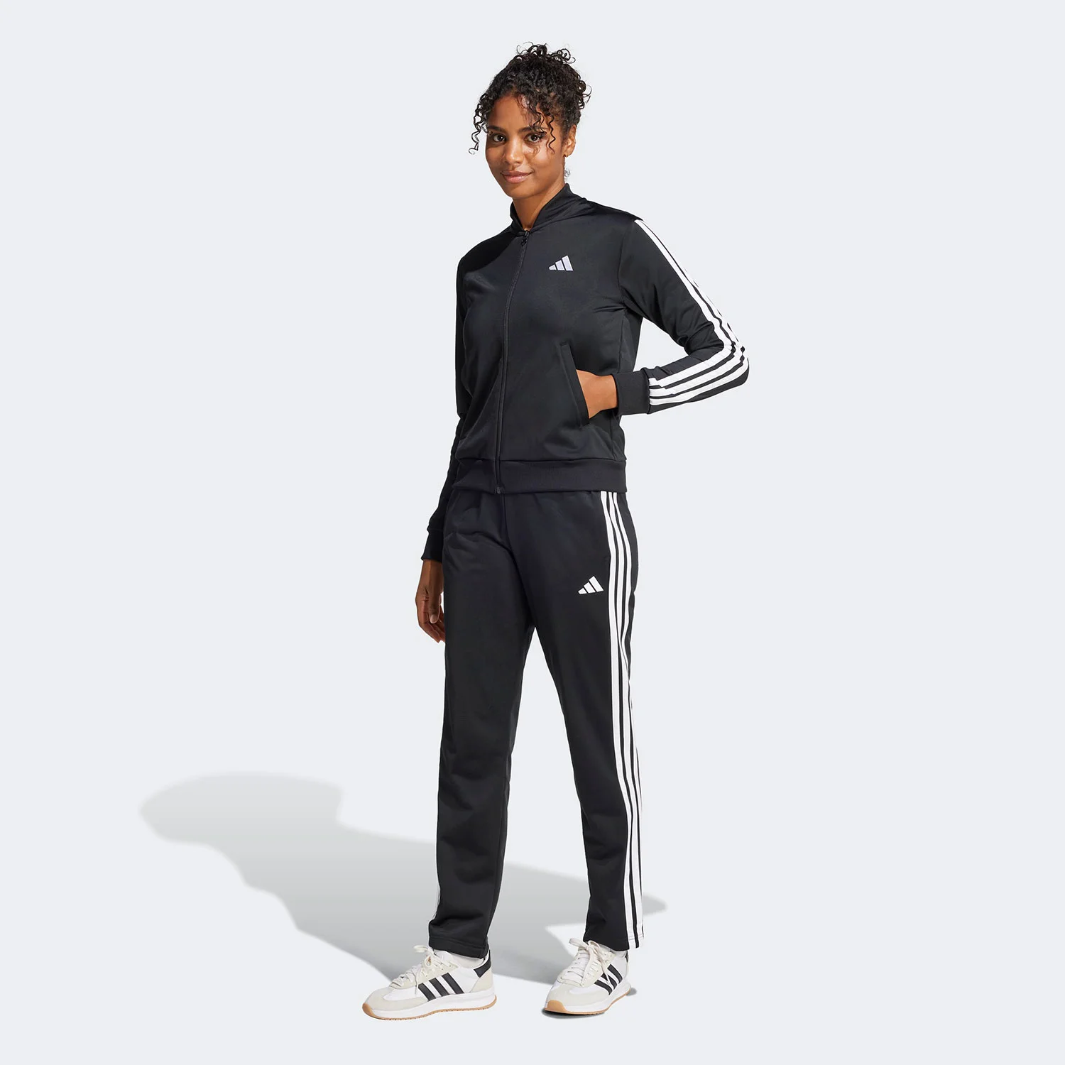 Φωτογραφία προϊόντος: ADIDAS PERFORMANCE ADIDAS ESSENTIALS 3-STRIPES TRACK SUIT ΜΑΥΡΟ