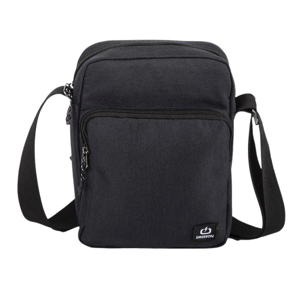 Φωτογραφία προϊόντος: 231.EU02.21-EBONY - EMERSON SHOULDER BAG EBONY Color