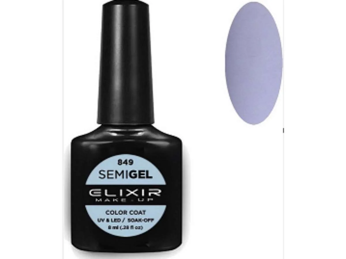 Φωτογραφία προϊόντος: Elixir Ημιμόνιμο βερνίκι 8ml 849 (Baby blue eyes)