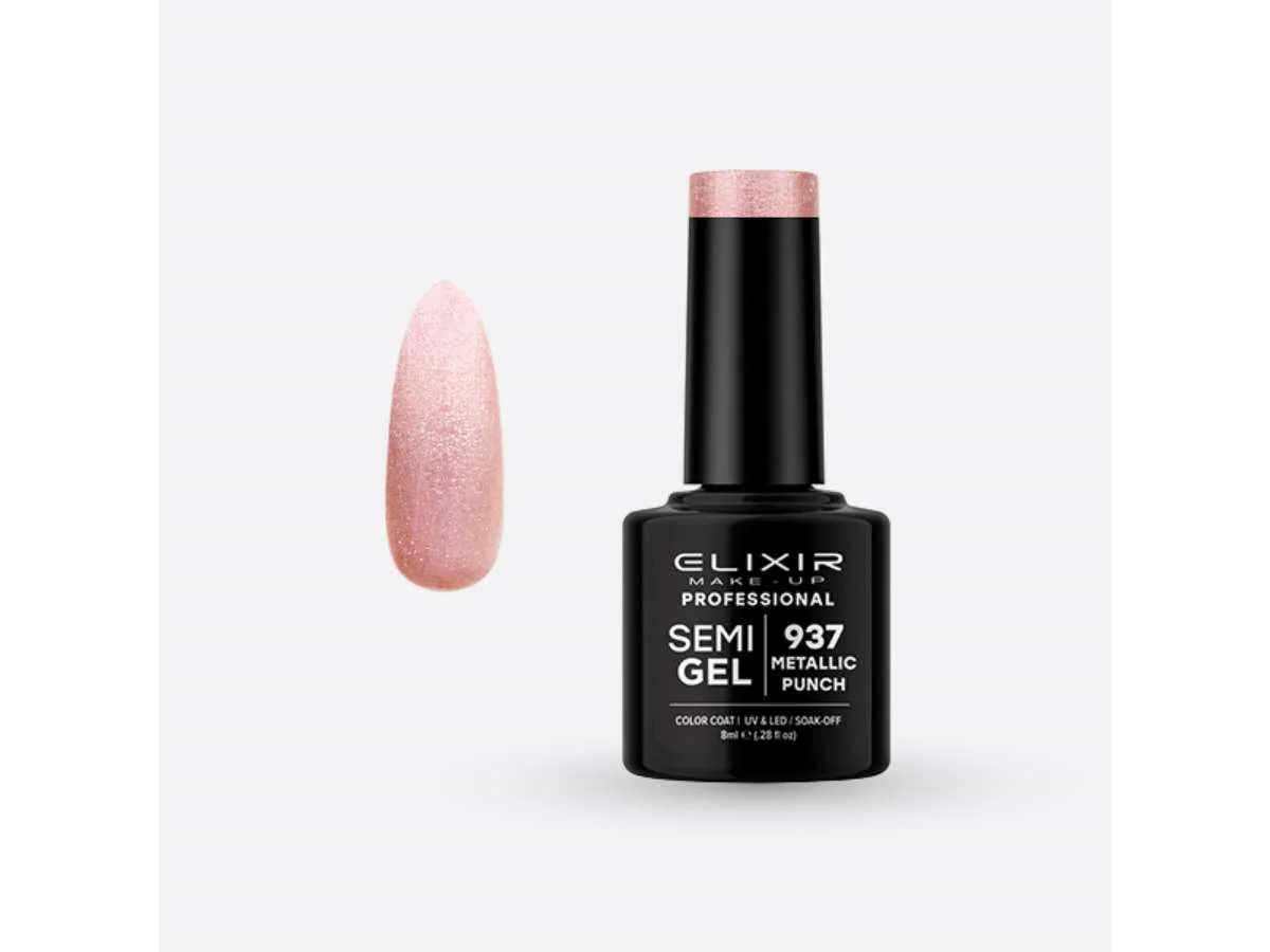 Φωτογραφία προϊόντος: Elixir Ημιμόνιμο βερνίκι 8ml 937 (Metallic Punch)