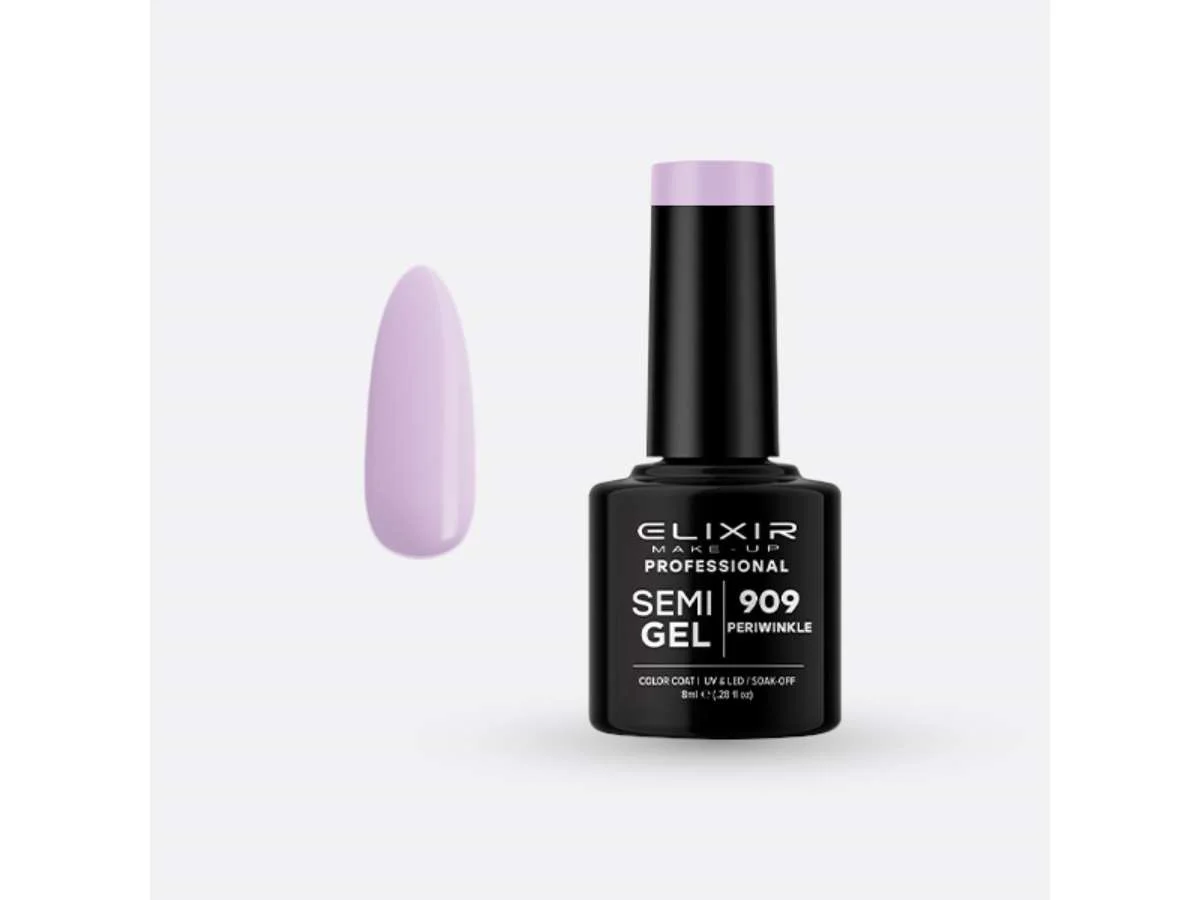 Φωτογραφία προϊόντος: Elixir Ημιμόνιμο βερνίκι 8ml 909 (Periwinkle)