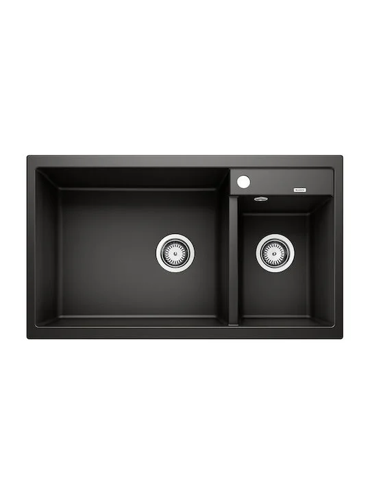 Φωτογραφία προϊόντος: ΝΕΡΟΧΥΤΗΣ ΓΡΑΝΙΤΗ ΕΝΘΕΤΟΣ BLANCO METRA 9 BLACK (86x50 cm)