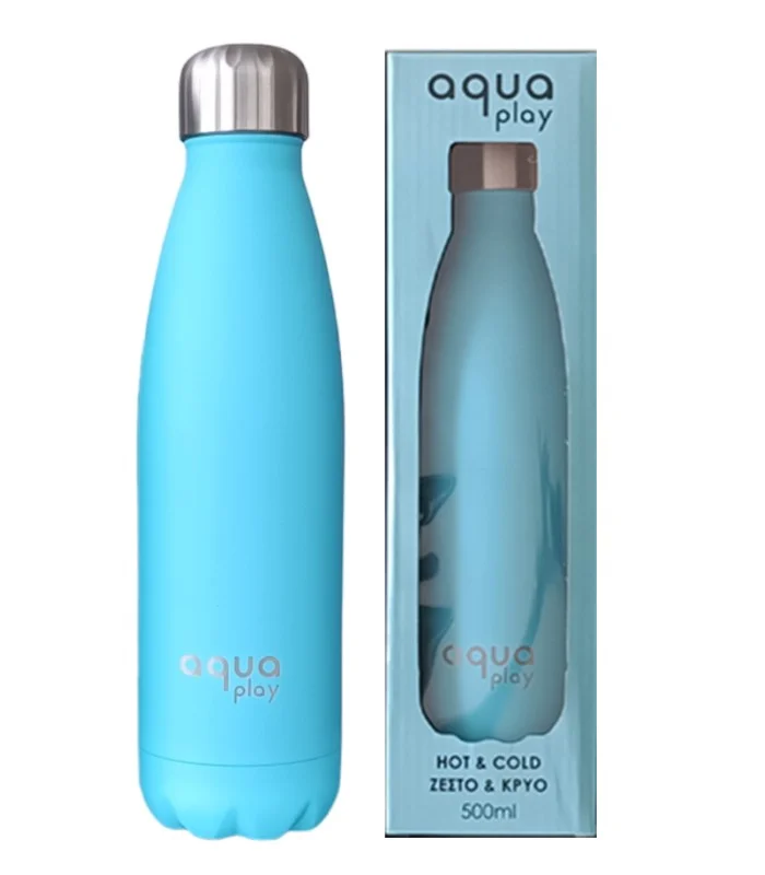 Φωτογραφία προϊόντος: Μπουκάλι Θερμός 500 ml AquaPlay Γαλάζιο