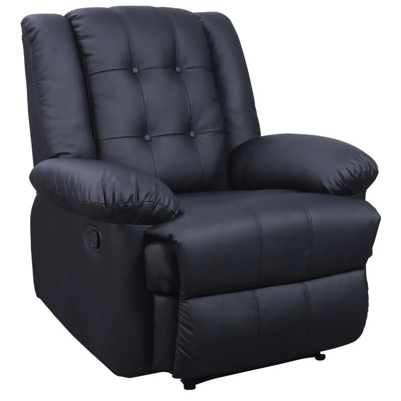 Φωτογραφία προϊόντος: Zita Plus Πολυθρόνα Relax SCARLET Μαύρο PU 90x93x100cm