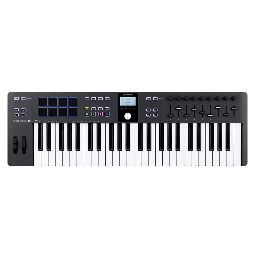 Φωτογραφία προϊόντος: Arturia KeyLab Essential 49 MK3 Black - Universal Midi controller 49 πλήκτρα
