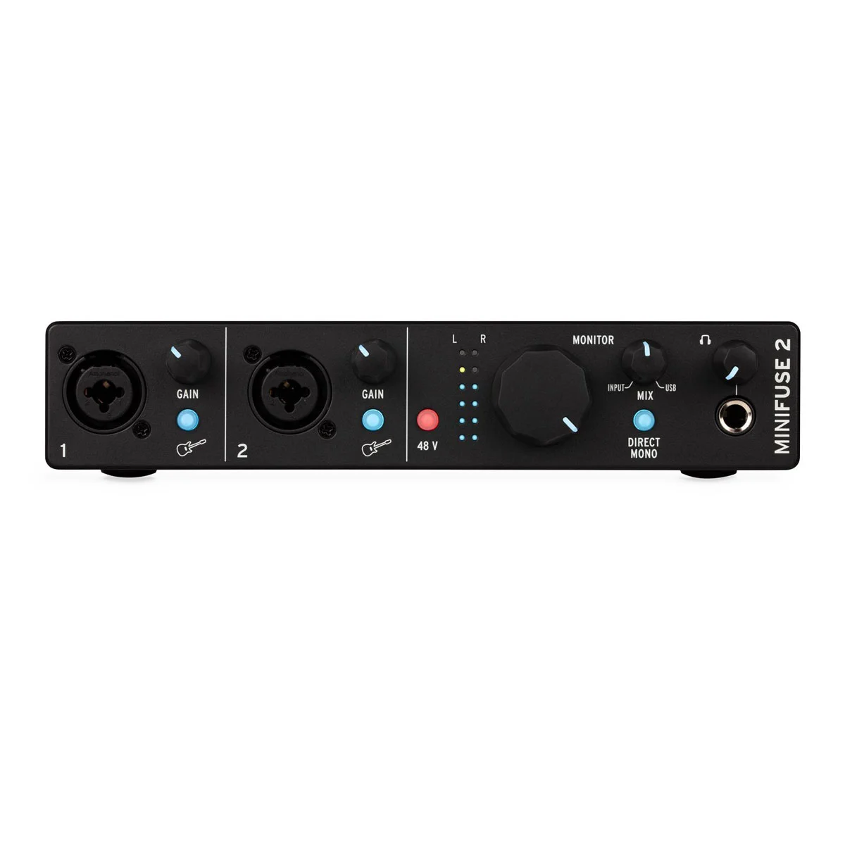Φωτογραφία προϊόντος: Arturia MiniFuse 2 Black - Φορητή κάρτα ήχου USB 2 in / 2 out