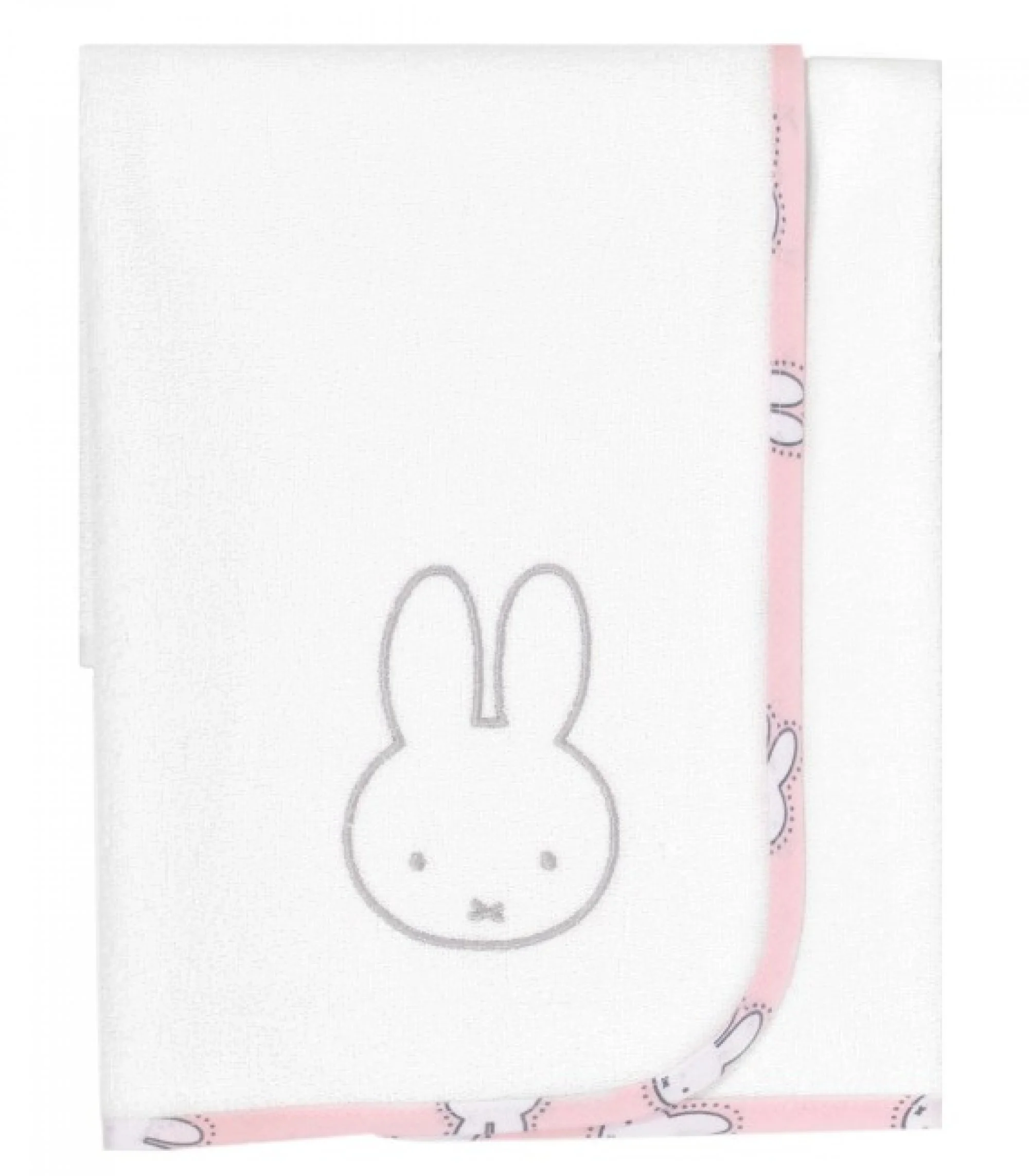 Φωτογραφία προϊόντος: Baby Oliver Baby Oliver Miffy Σελτεδάκι 50Χ70εκ. ροζ ρέλι (48-8718/52)