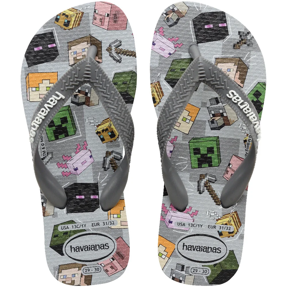 Φωτογραφία προϊόντος: HAVAIANAS KIDS MINECRAFT - ΓΚΡΙ