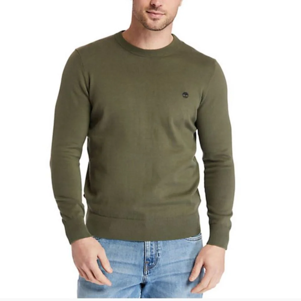 Φωτογραφία προϊόντος: TIMBERLAND WILLIAMS RIVER CABLE COTTON YD SWEATER LEAF GREEN