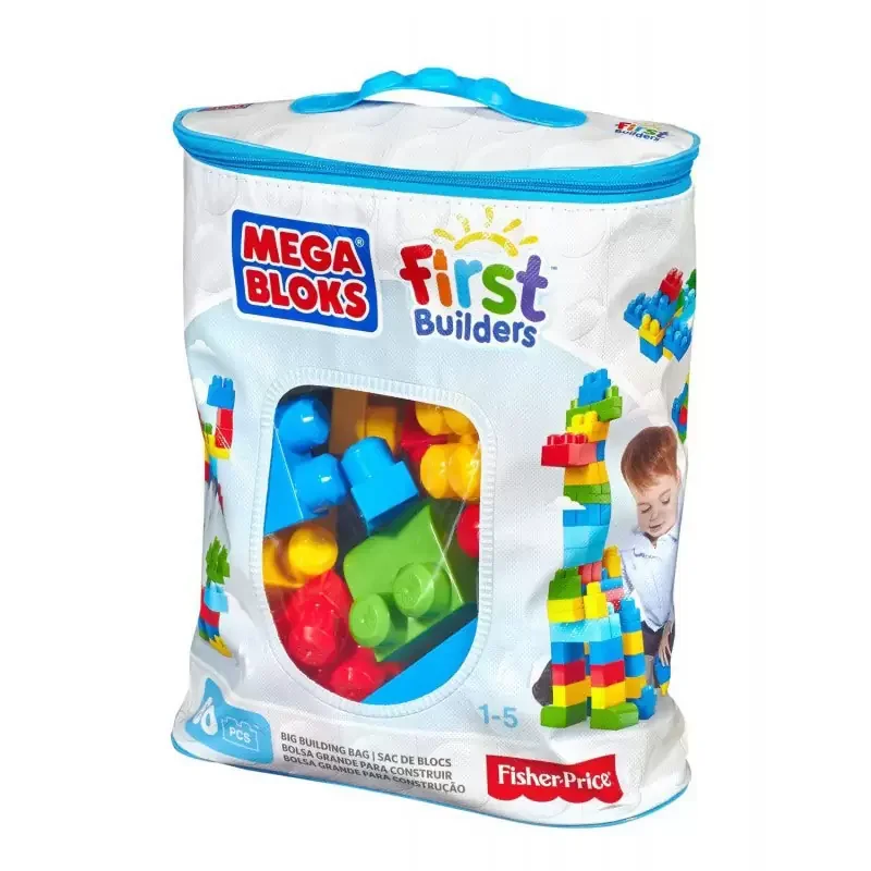 Φωτογραφία προϊόντος: Mattel Mega Bloks - Τουβλάκια Τσάντα 60 Τεμάχια (DCH55)