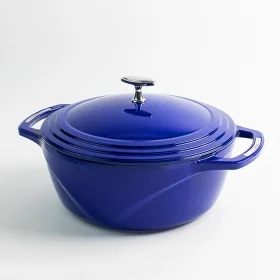 Φωτογραφία προϊόντος: Lodge USA Enamel™ 7Lt Εμαγιέ Μαντεμένια Κατσαρόλα-Γάστρα, Smooth Sailing
