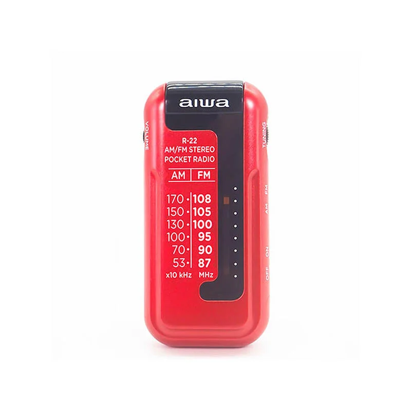 Φωτογραφία προϊόντος: Aiwa R-22RD Ραδιοφωνάκι Μπαταρίας Κόκκινο