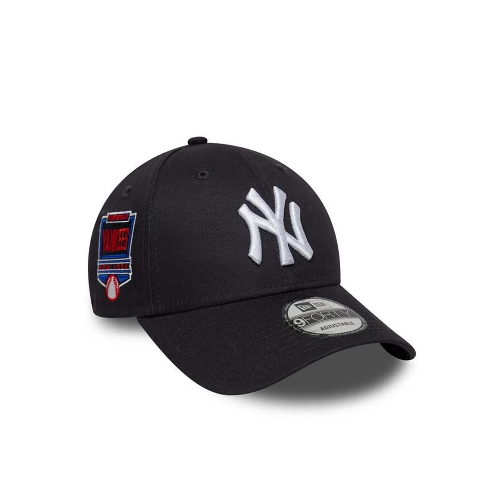 Φωτογραφία προϊόντος: New Era Adult 9Forty MLB New York Yankees Side Patch Cap Μπλε Σκούρο 60667442 (New Era)