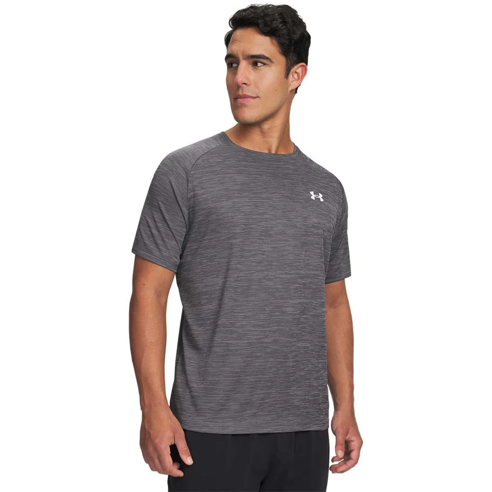 Φωτογραφία προϊόντος: Under Armour Men's Tech Textured Shortsleeve T-Shirt Μολυβί 1382796-026 (Under Armour)