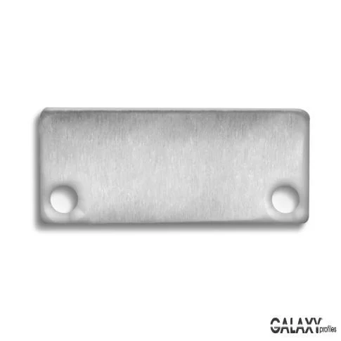 Φωτογραφία προϊόντος: End cap E71 aluminium for profile PN20, 2 PCS, incl. screws
