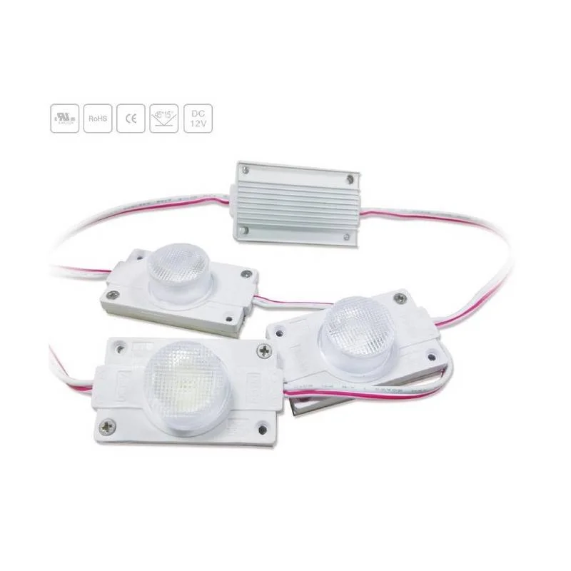 Φωτογραφία προϊόντος: LED SIGN MODULE 3000K 3W 12V SMD3535 IP67 10*45degree