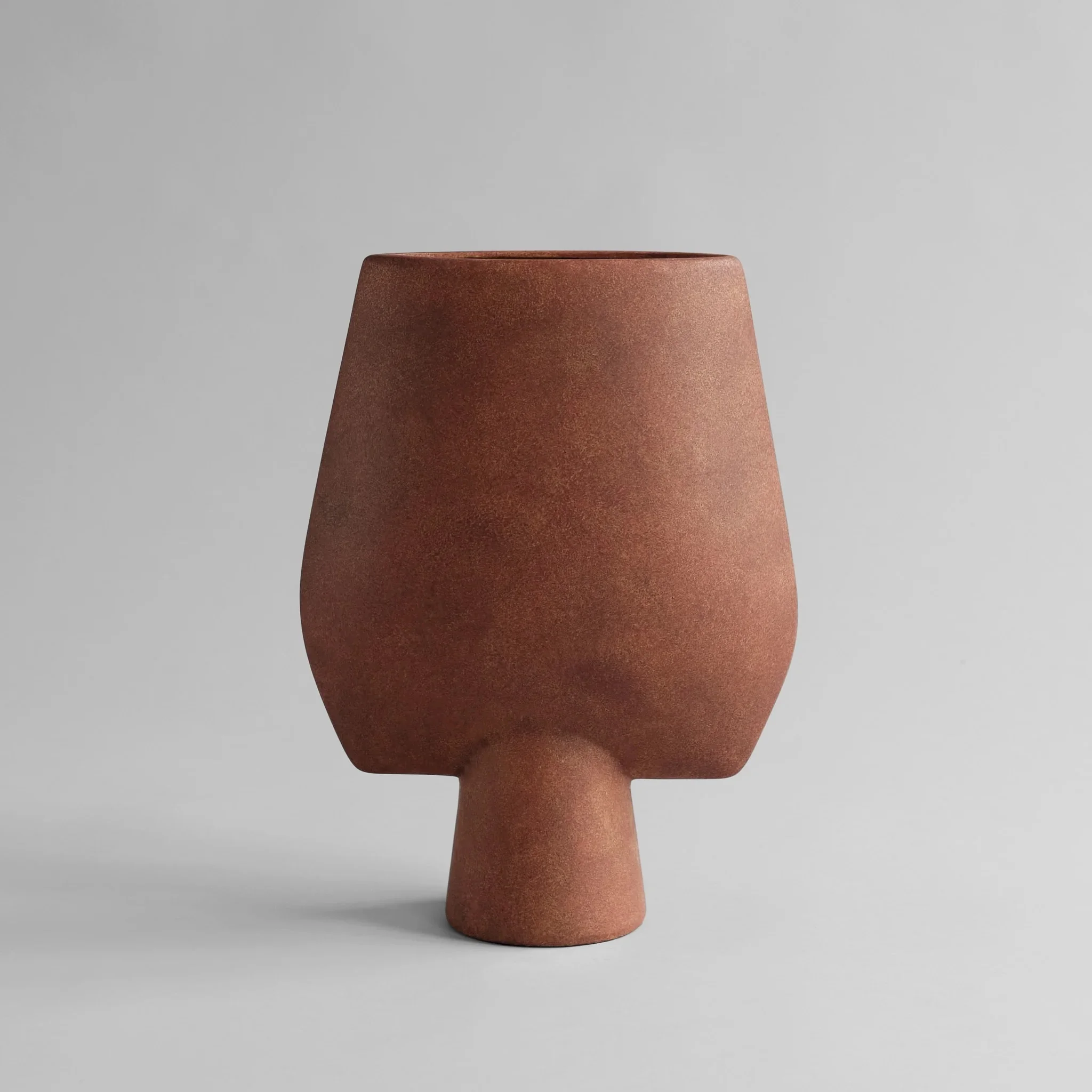 Φωτογραφία προϊόντος: Βάζο, Sphere Vase Square, Big - Terracotta, 33x16xh.43cm, 101 COPENHAGEN 212008