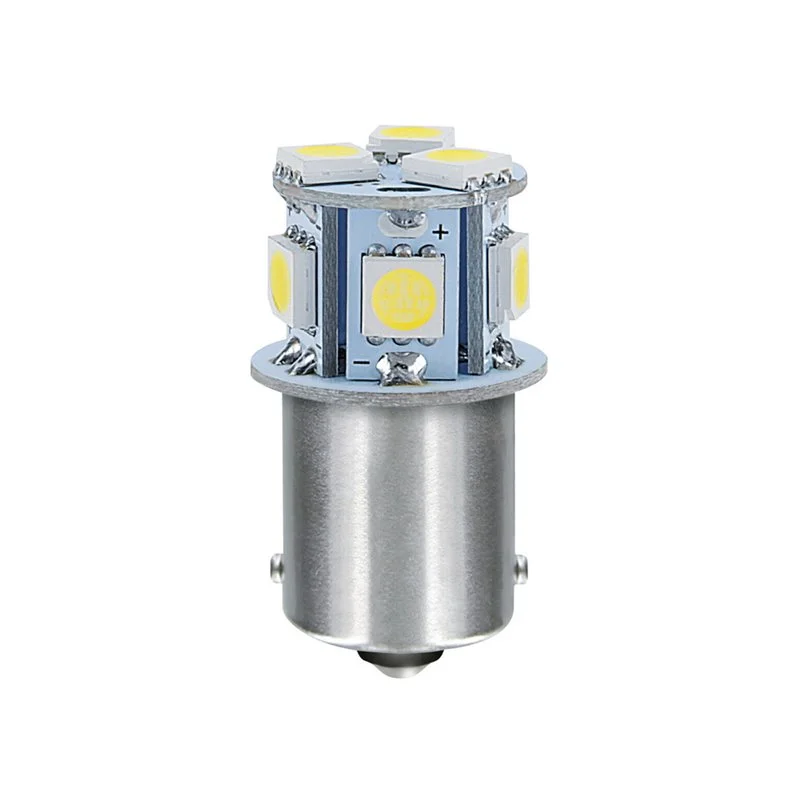 Φωτογραφία προϊόντος: P21W BA15s LED 24/28V 8SMDx1CHIP 120lm Λευκό (Lampa) - Κουτί 20 τμχ