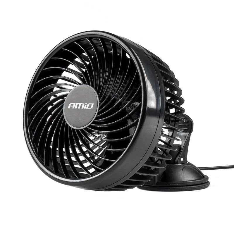 Φωτογραφία προϊόντος: AMIO Pro Series Ανεμιστήρας Φορτηγού 24V με Φις Αναπτήρα, 2 Ταχύτητες & Βεντούζα 6'' (15,2cm) – 1 Τεμ. (03004/AM)