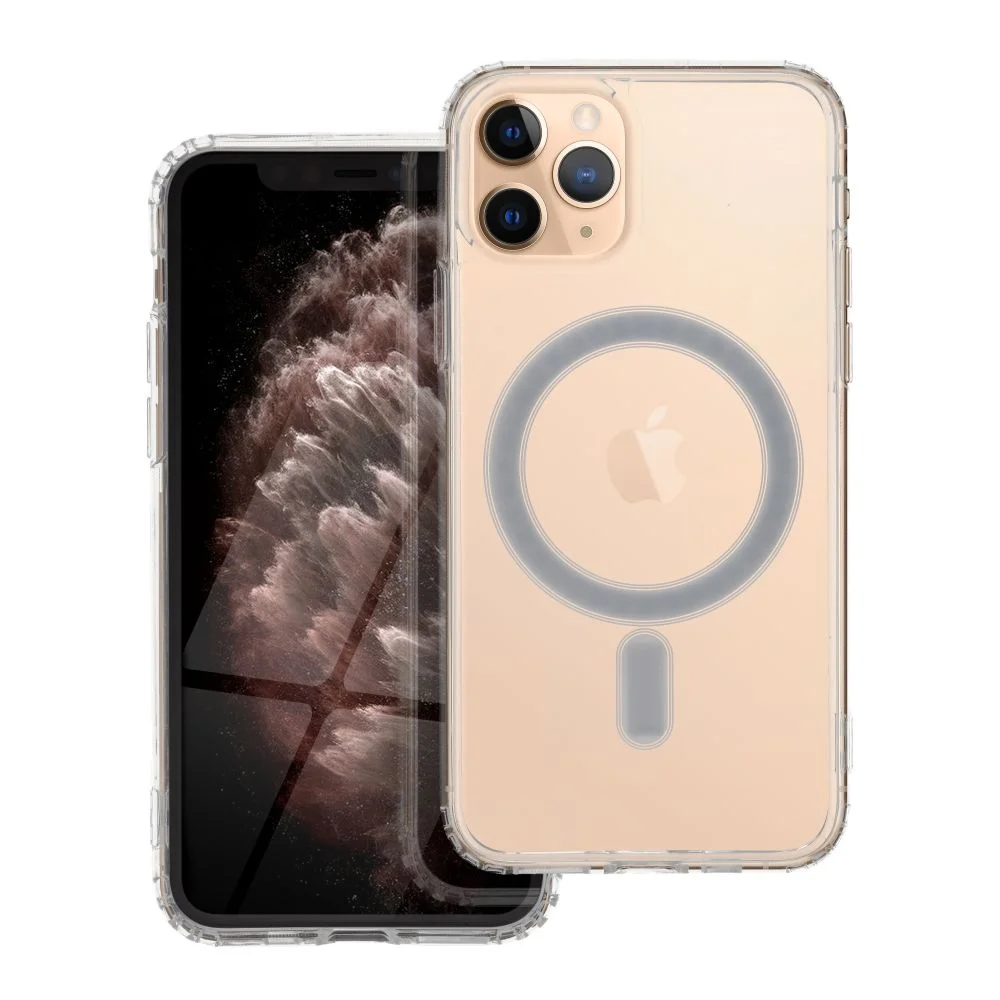 Φωτογραφία προϊόντος: . Clear Mag Cover case compatible with MagSafe for IPHONE 11 PRO