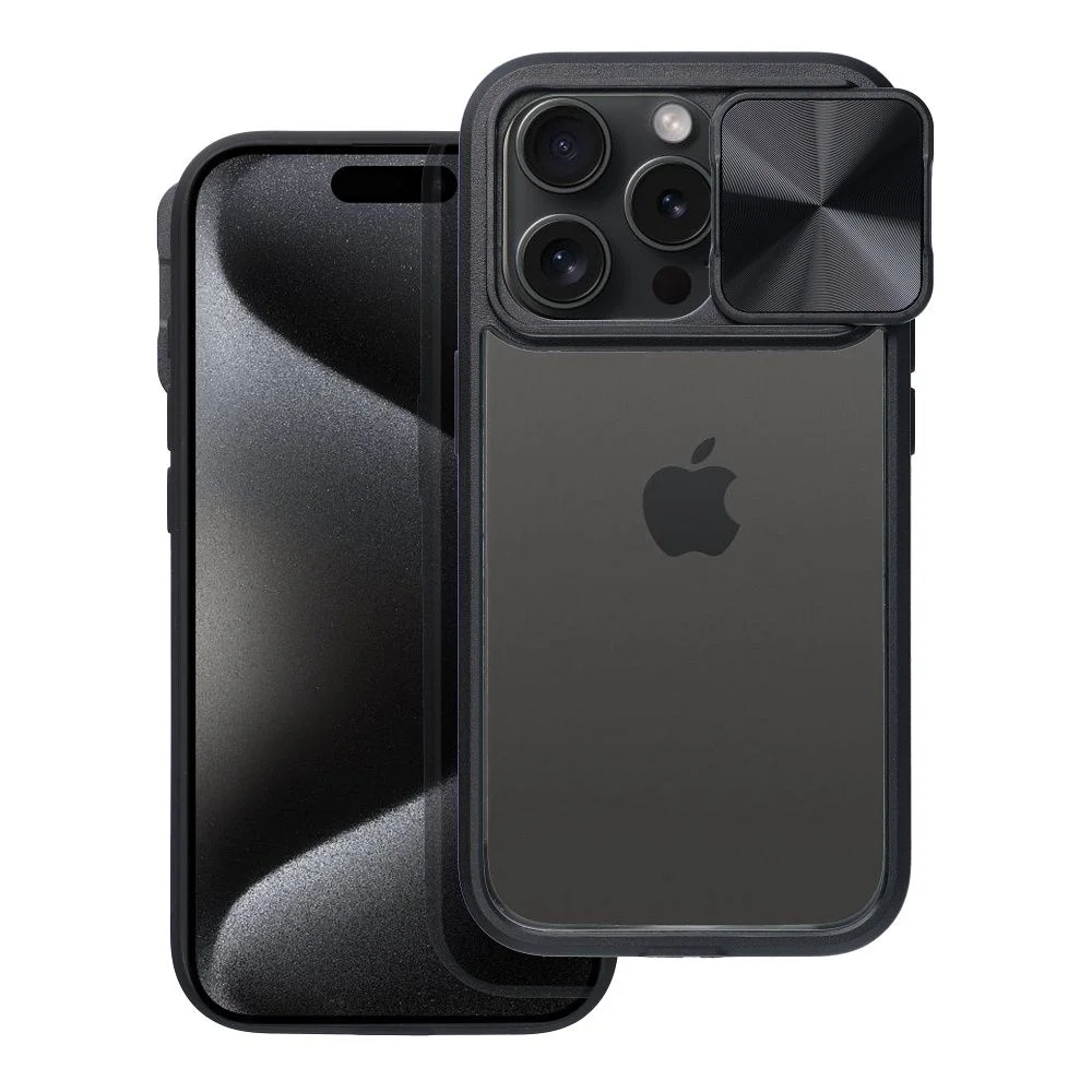 Φωτογραφία προϊόντος: . SLIDER for IPHONE 15 PLUS black