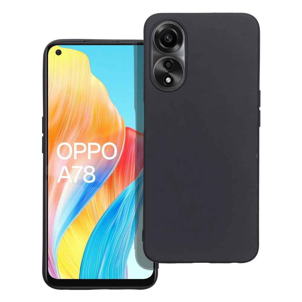 Φωτογραφία προϊόντος: . MATT Case for OPPO A78 5G black