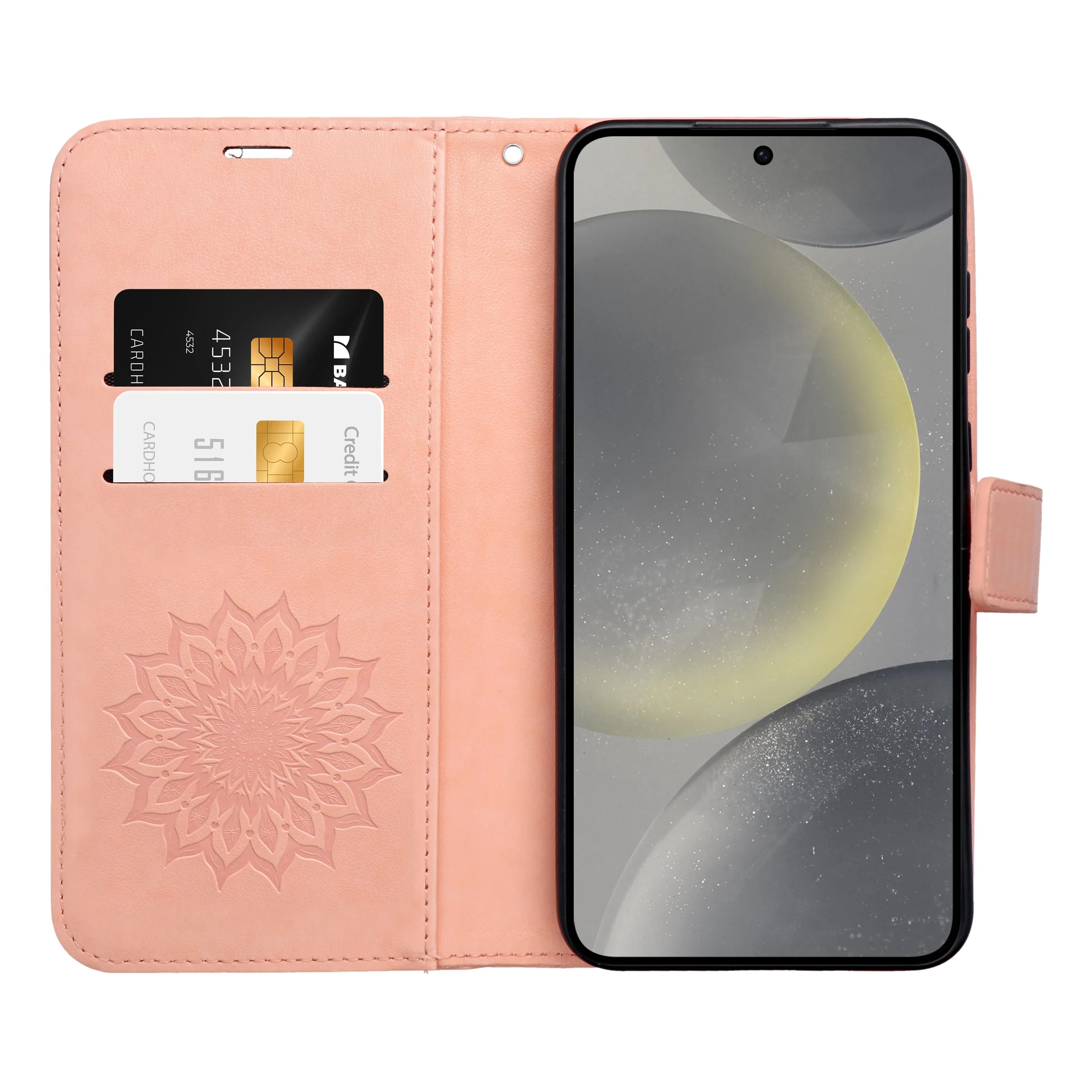 Φωτογραφία προϊόντος: . MEZZO Book case for IPHONE 16 Pro mandala peach fuzz