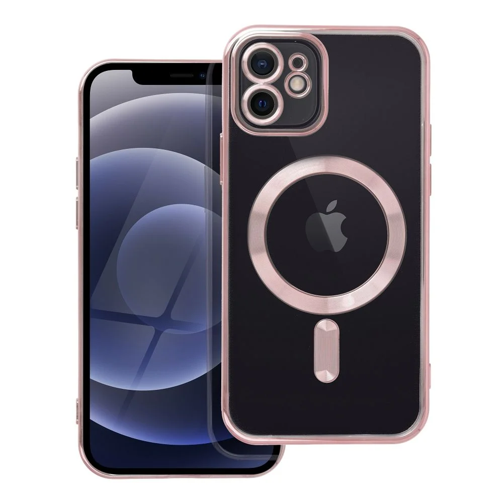 Φωτογραφία προϊόντος: . Electro Mag Cover case compatible with MagSafe for IPHONE 12 rose gold