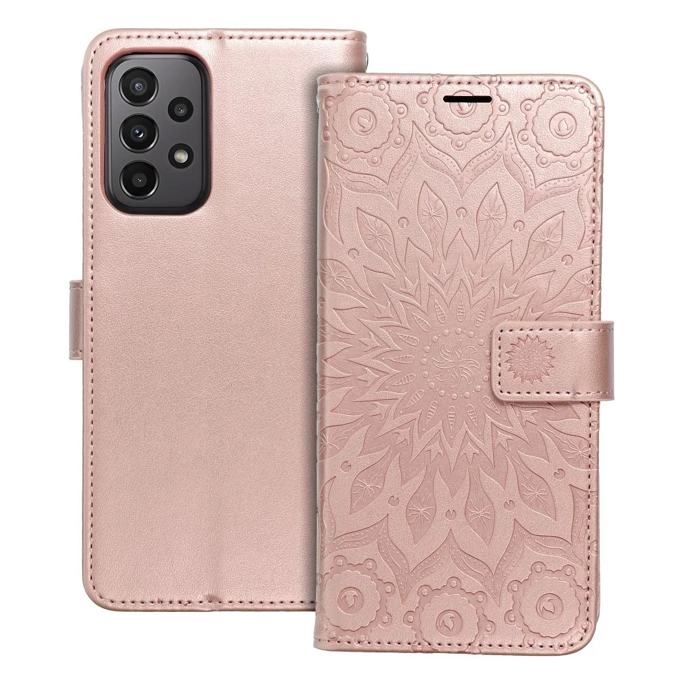 Φωτογραφία προϊόντος: . MEZZO Book case for SAMSUNG A23 5G mandala rose gold