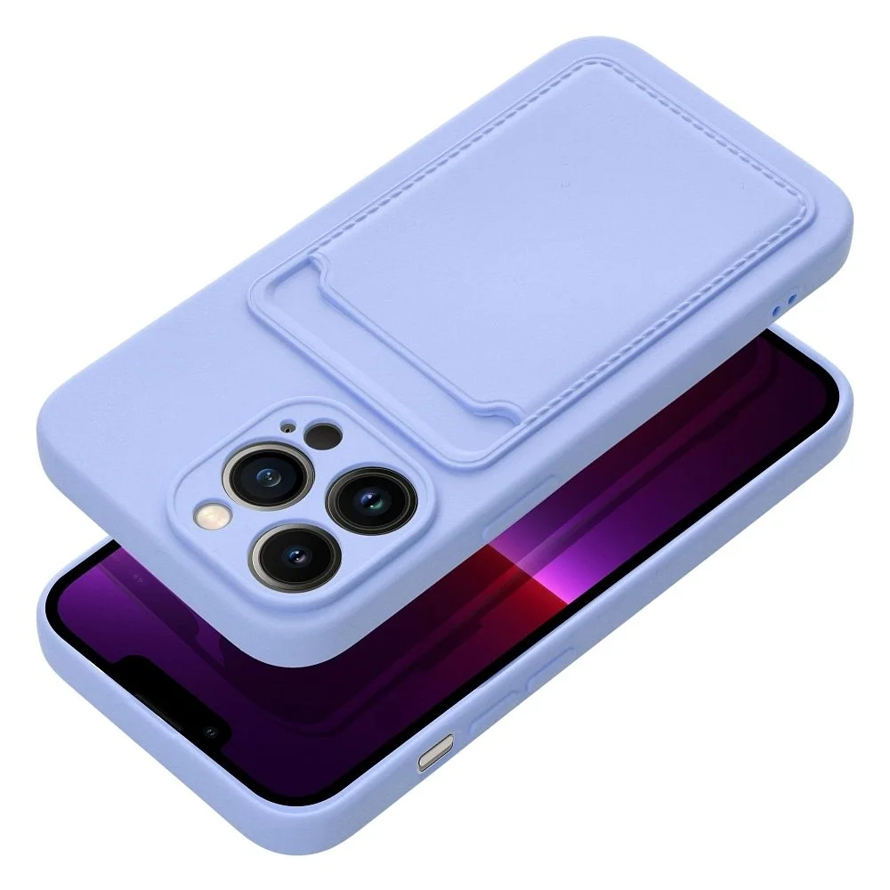 Φωτογραφία προϊόντος: . CARD case for IPHONE 16 Pro Max violet