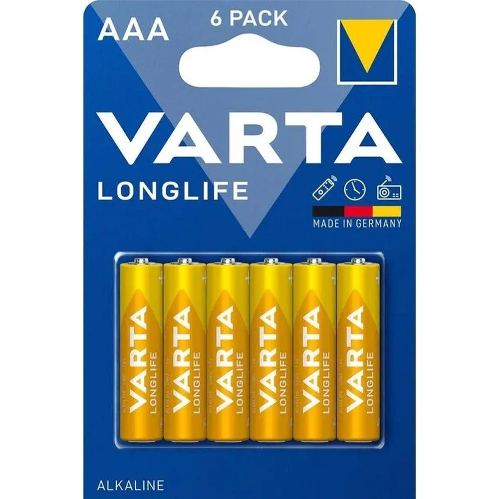 Φωτογραφία προϊόντος: . VARTA alkaline battery R3 (AAA) Longlife 6 pcs