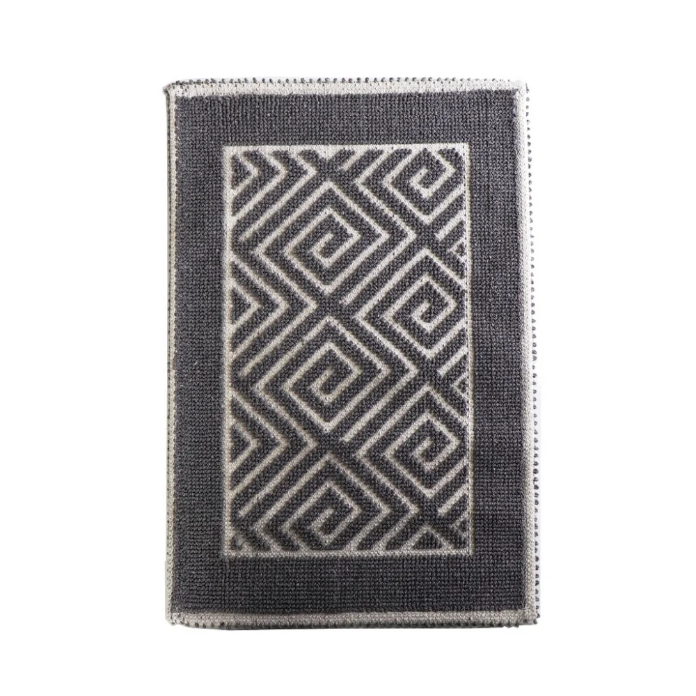 Φωτογραφία προϊόντος: LABYRINTH GREY ΧΑΛΙ 90% COTTON/10% POLYESTER 140Χ200ΕΚ