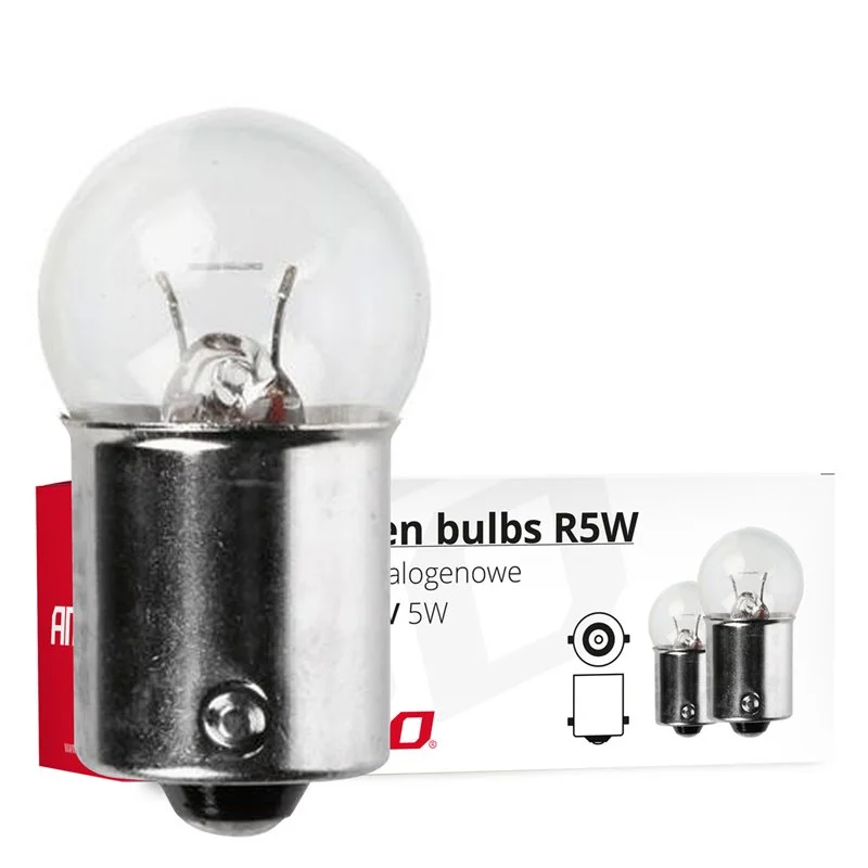 Φωτογραφία προϊόντος: AMIO R5W 24V 5W BA15s (ΦΟΥΝΤΟΥΚΙ) ΑΛΟΓΟΝΟΥ ΚΟΥΤΙ 10ΤΕΜ.