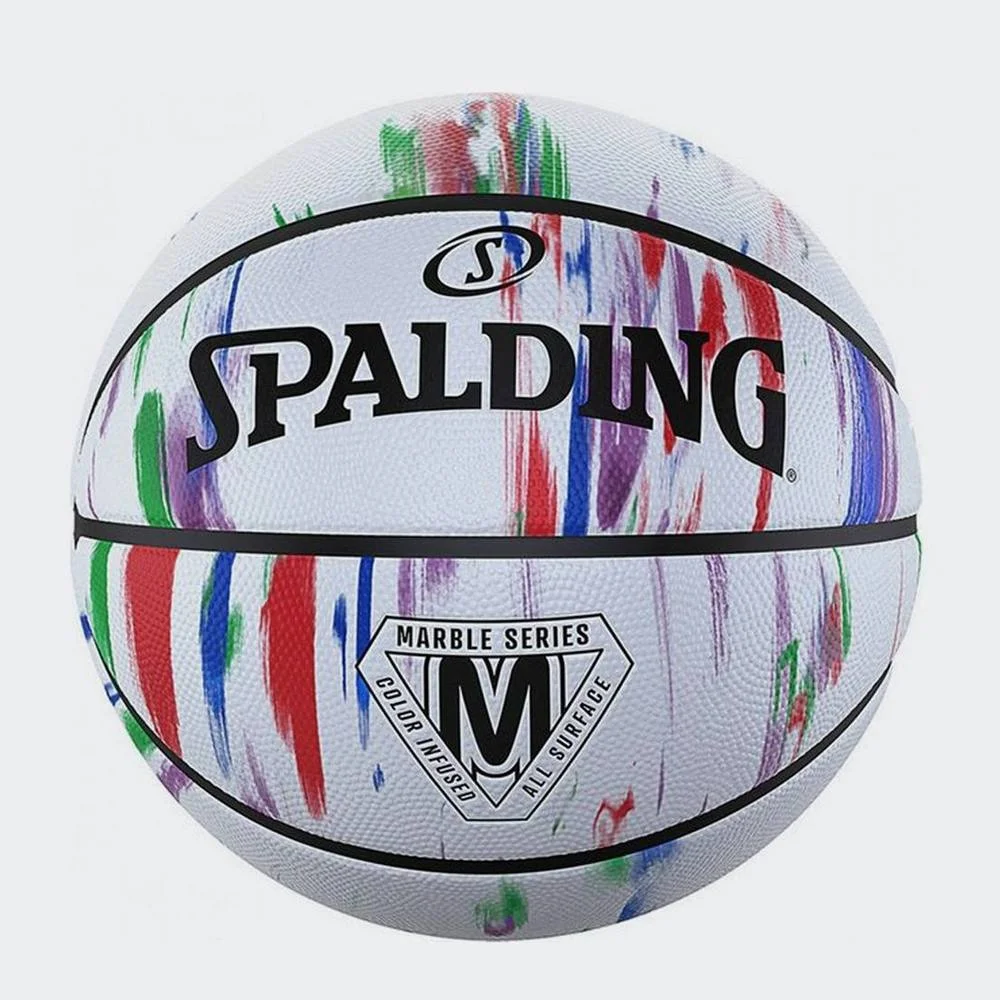Φωτογραφία προϊόντος: SPALDING MARBLE SERIES RAINBOW RUBBER BASKETBALL - 84-397Z1