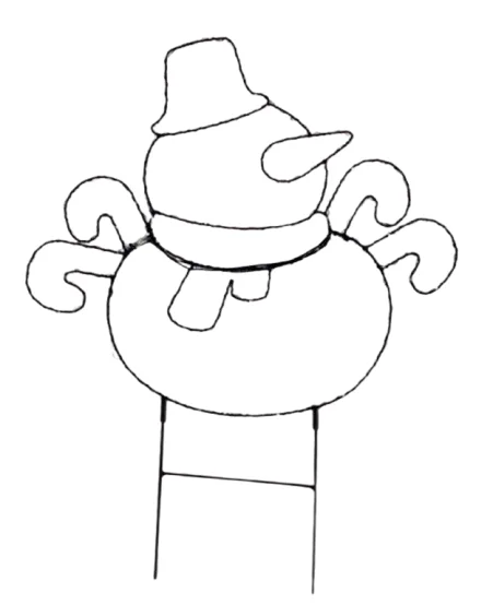 Φωτογραφία προϊόντος: OEM KMT Style Χριστουγεννιάτικος Κρεμαστός Διακοσμητικός Χιονάνθρωπος 48x42εκ. με Εναλλασσόμενο Φωτισμό LED 298788