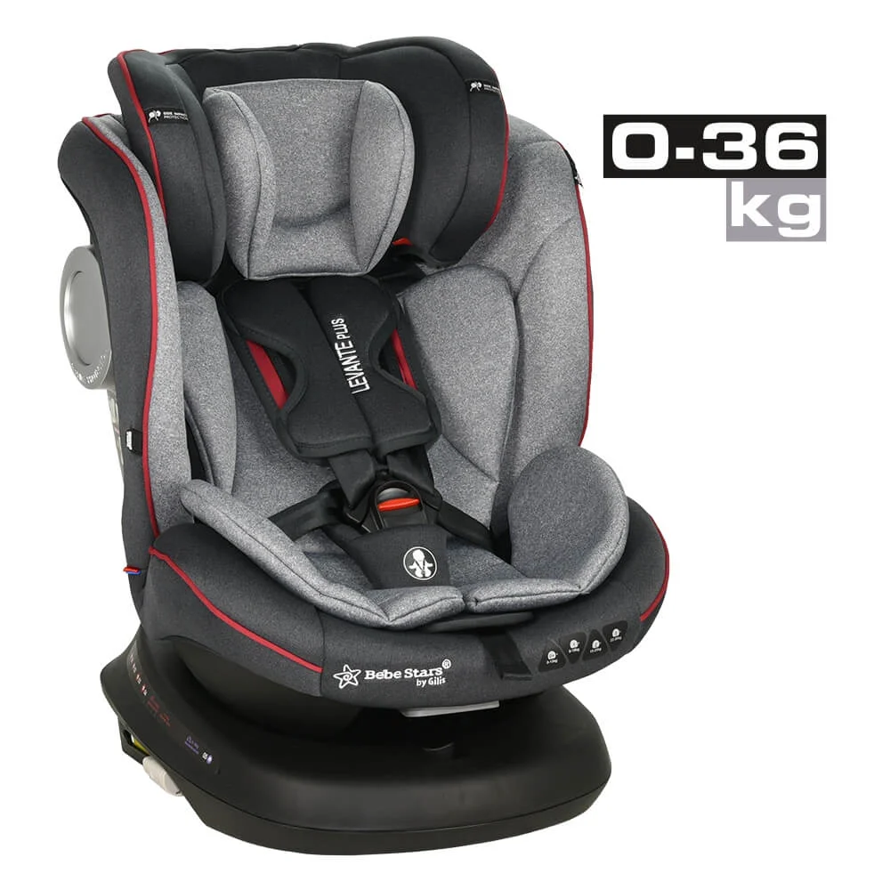 Φωτογραφία προϊόντος: Bebe Stars Levante Plus Isofix 0-36 Red Κάθισμα Αυτοκινήτου