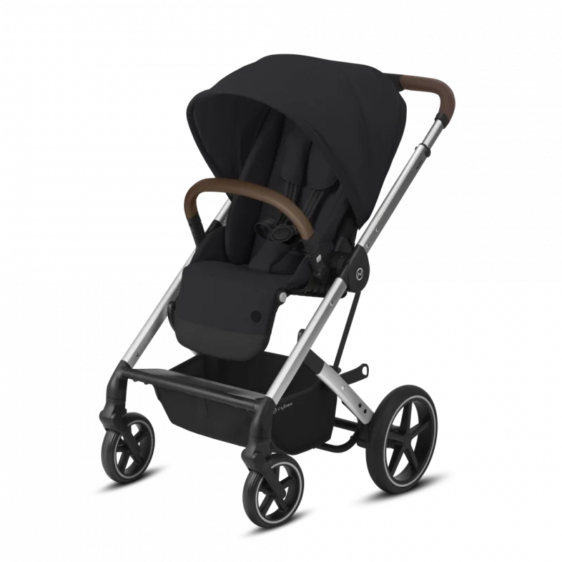 Φωτογραφία προϊόντος: Cybex Balios S Lux SLV Deep Black Παιδικό Καρότσι