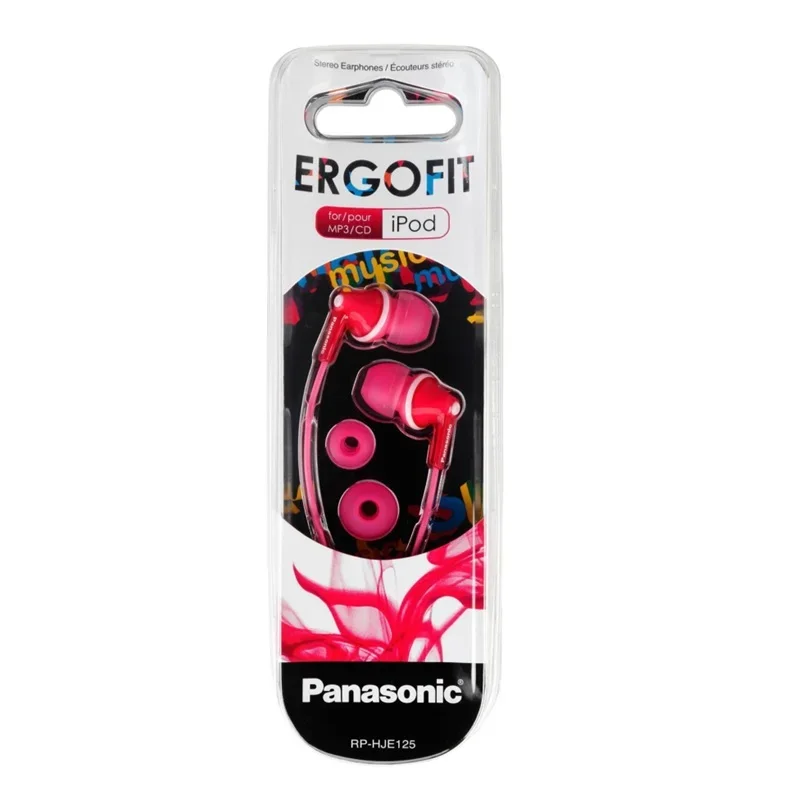 Φωτογραφία προϊόντος: Panasonic RP-HJE125 Pink Headphones (RPHJE125EP)