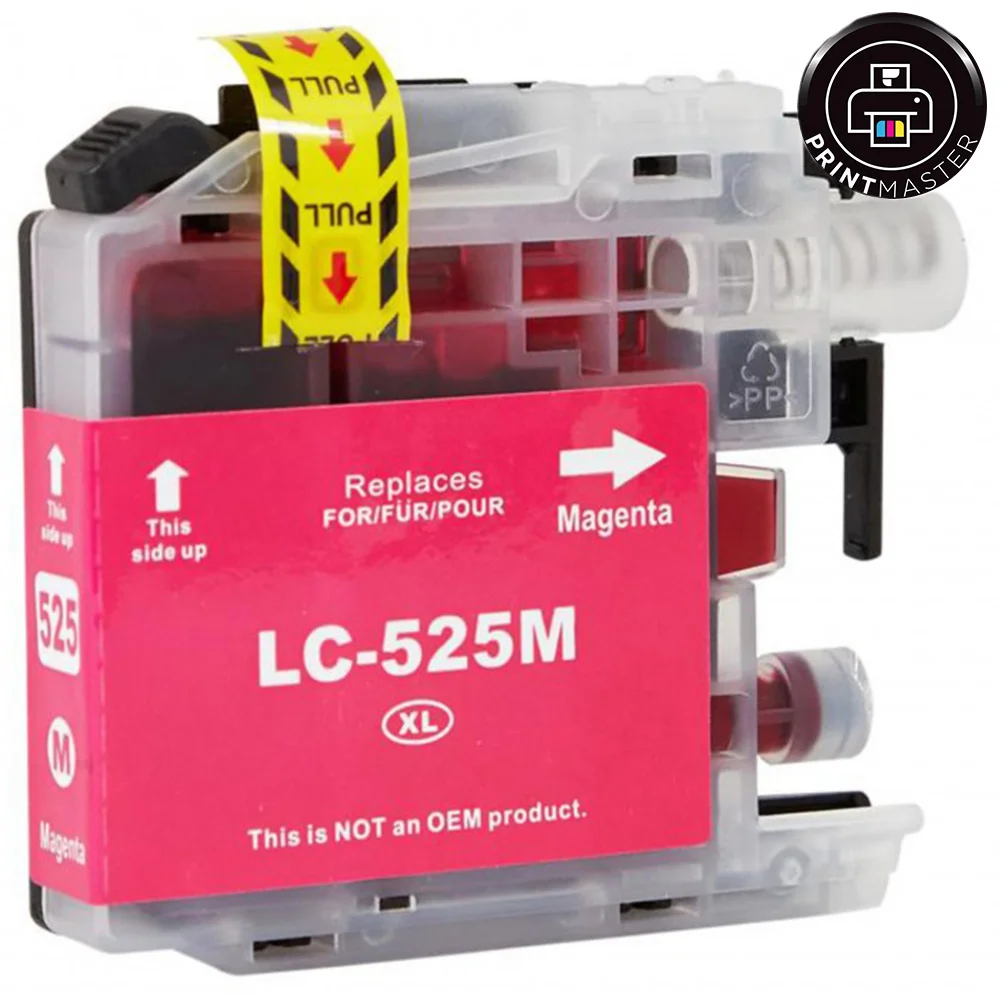 Φωτογραφία προϊόντος: Συμβατό μελάνι Brother LC525XL (LC525XLM) Magenta