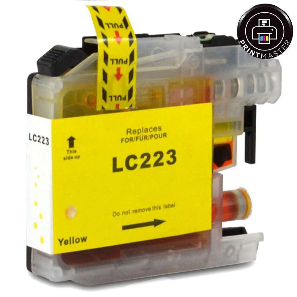 Φωτογραφία προϊόντος: Συμβατό μελάνι LC-223 Y για Brother (LC223Y) (Yellow)