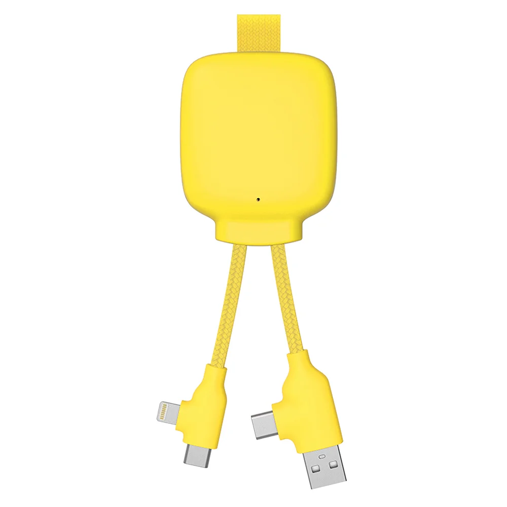 Φωτογραφία προϊόντος: Xoopar Gamma Lite GRS Power Bank 3.000mAh + Multi USB Cable Yellow
