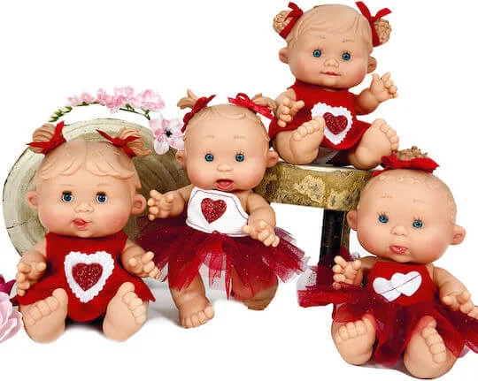 Φωτογραφία προϊόντος: Nines d Onil Pepotes "Valentines day" (26cm).